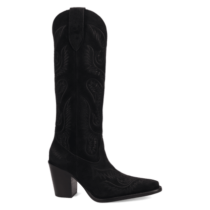 Women's Dingo Evita Leather Boot - Black - DI2253-BK