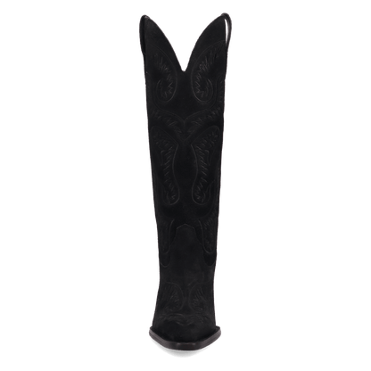 Women's Dingo Evita Leather Boot - Black - DI2253-BK