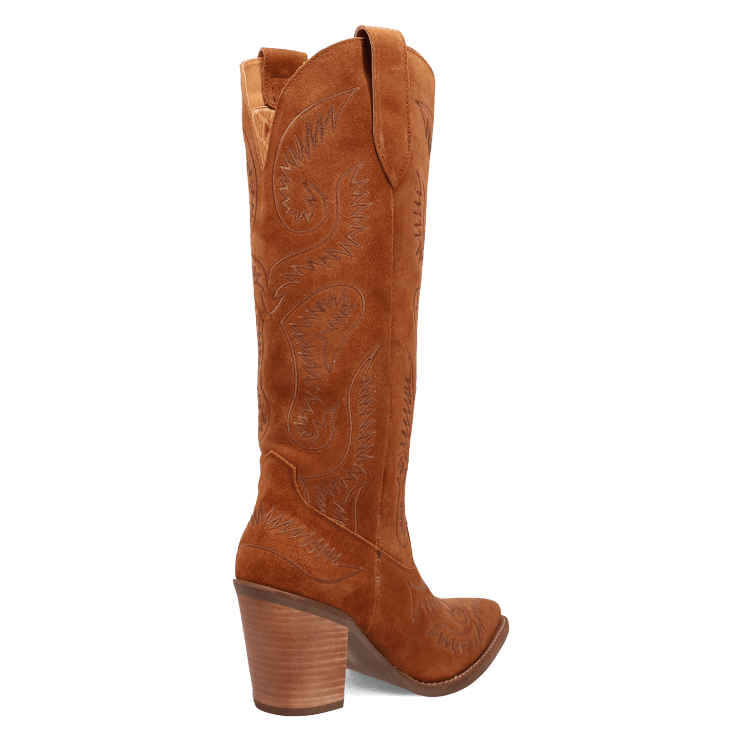 Women's Dingo Evita Leather Boot - Camel - DI2253-BG4