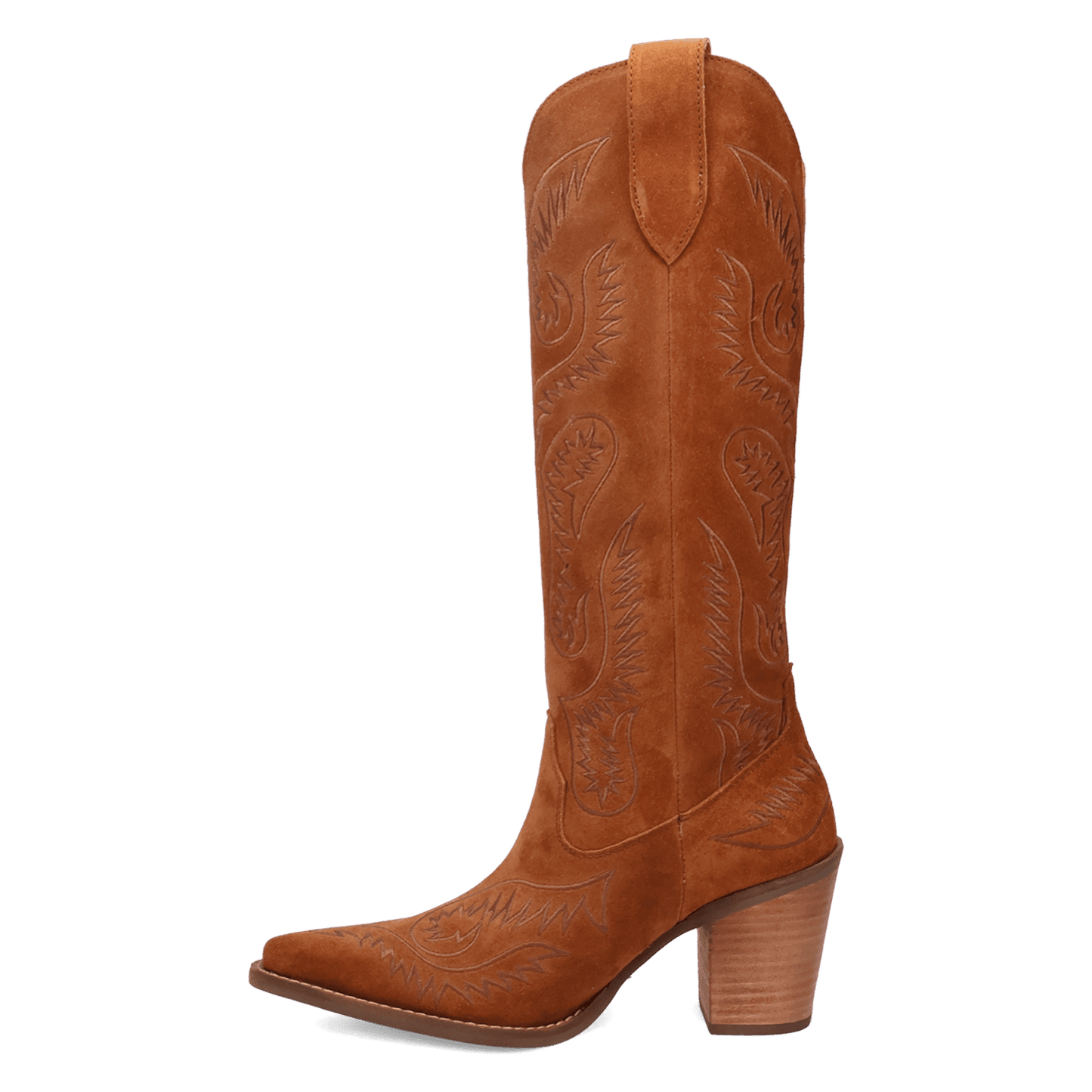 Women's Dingo Evita Leather Boot - Camel - DI2253-BG4