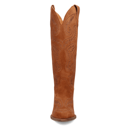 Women's Dingo Evita Leather Boot - Camel - DI2253-BG4