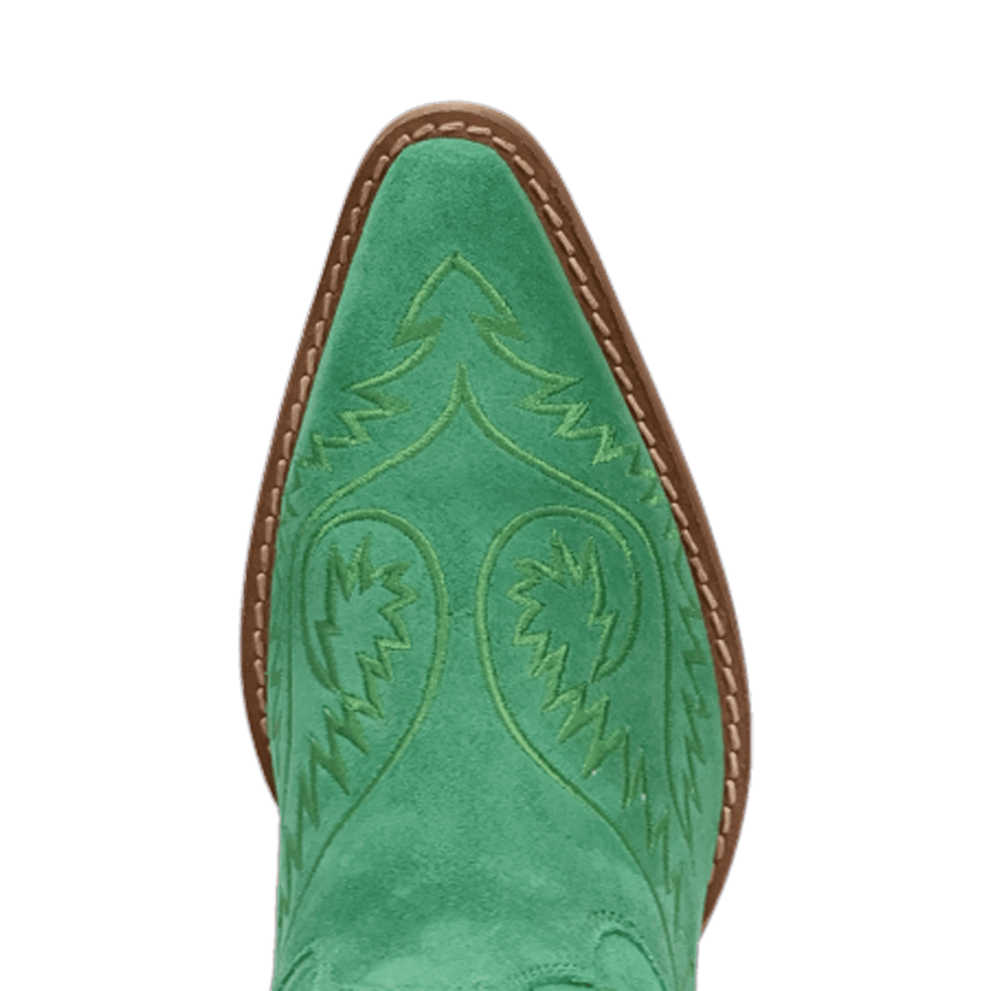 Women's Dingo Evita Leather Boot - Green - DI2253-GN