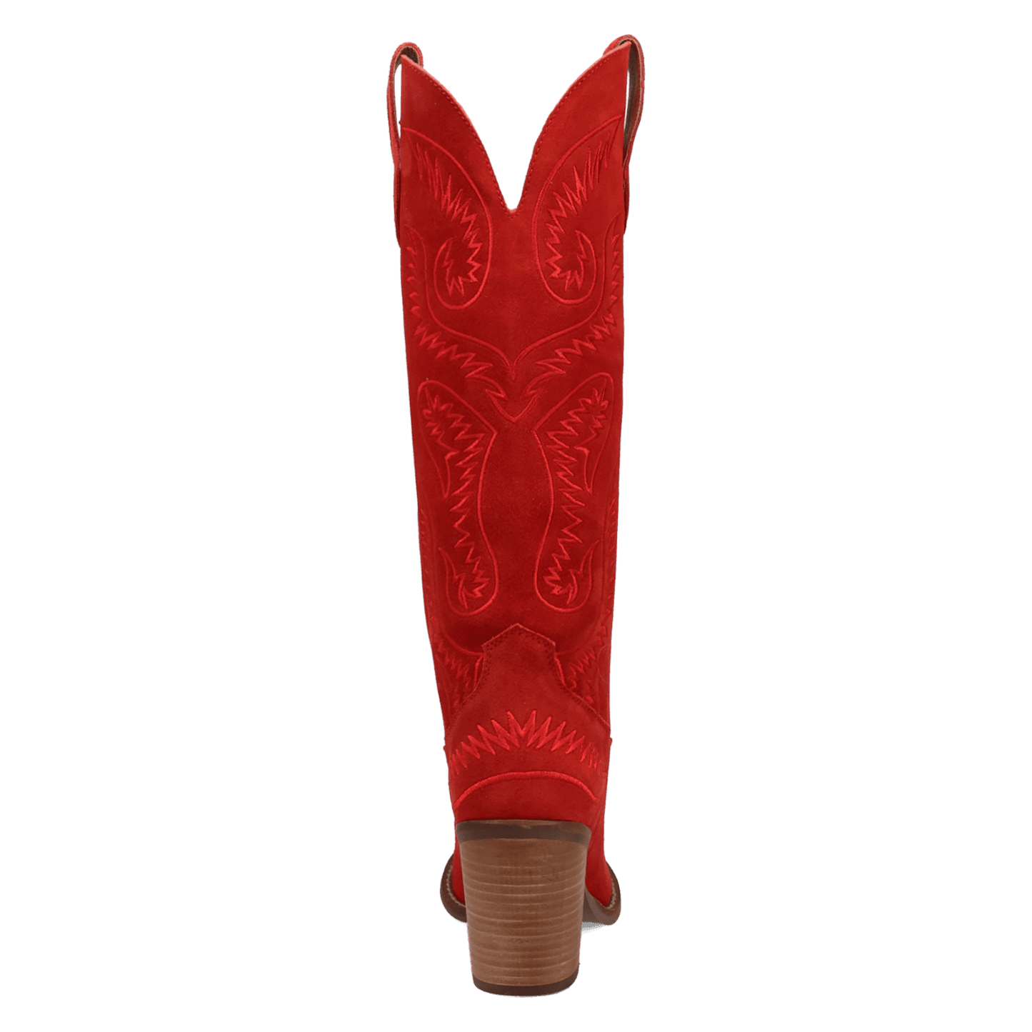 Women's Dingo Evita Leather Boot - Red - DI2253-RD