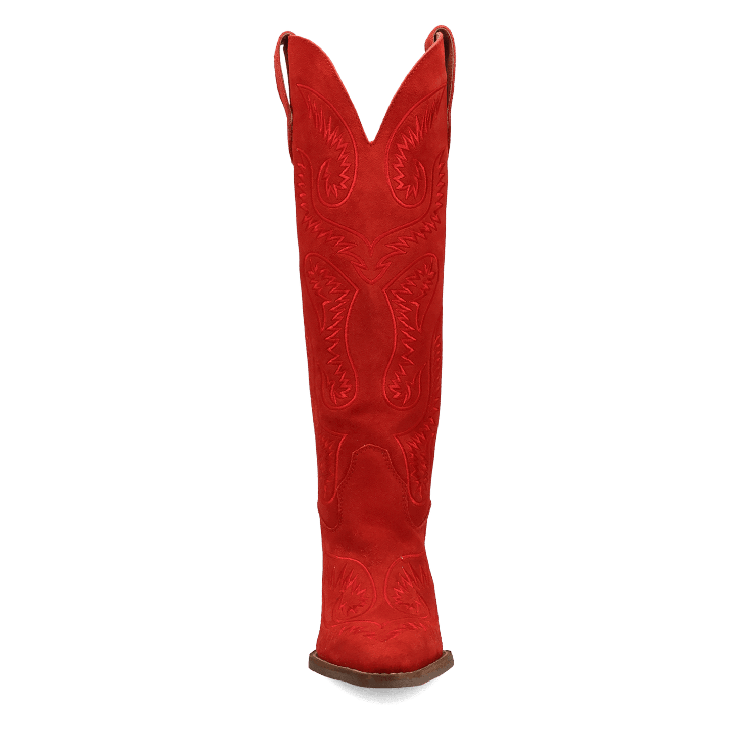 Women's Dingo Evita Leather Boot - Red - DI2253-RD