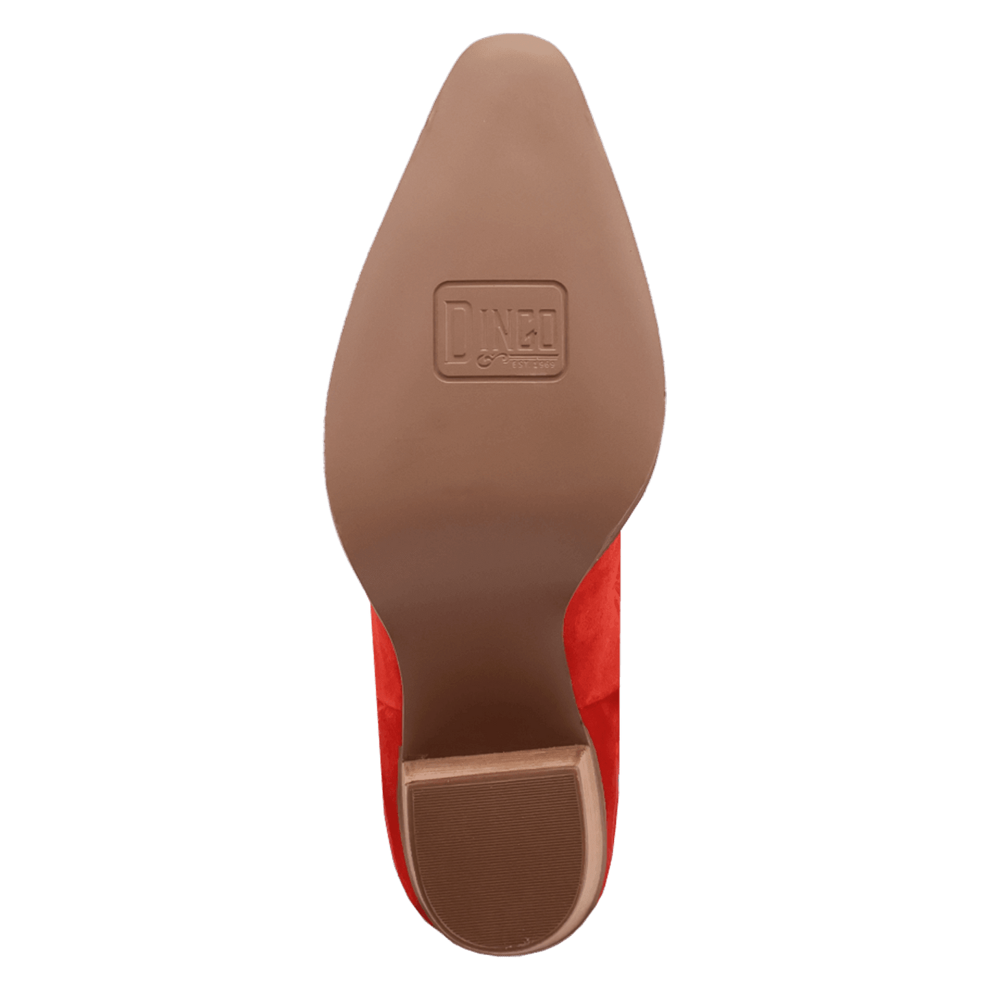 Women's Dingo Evita Leather Boot - Red - DI2253-RD