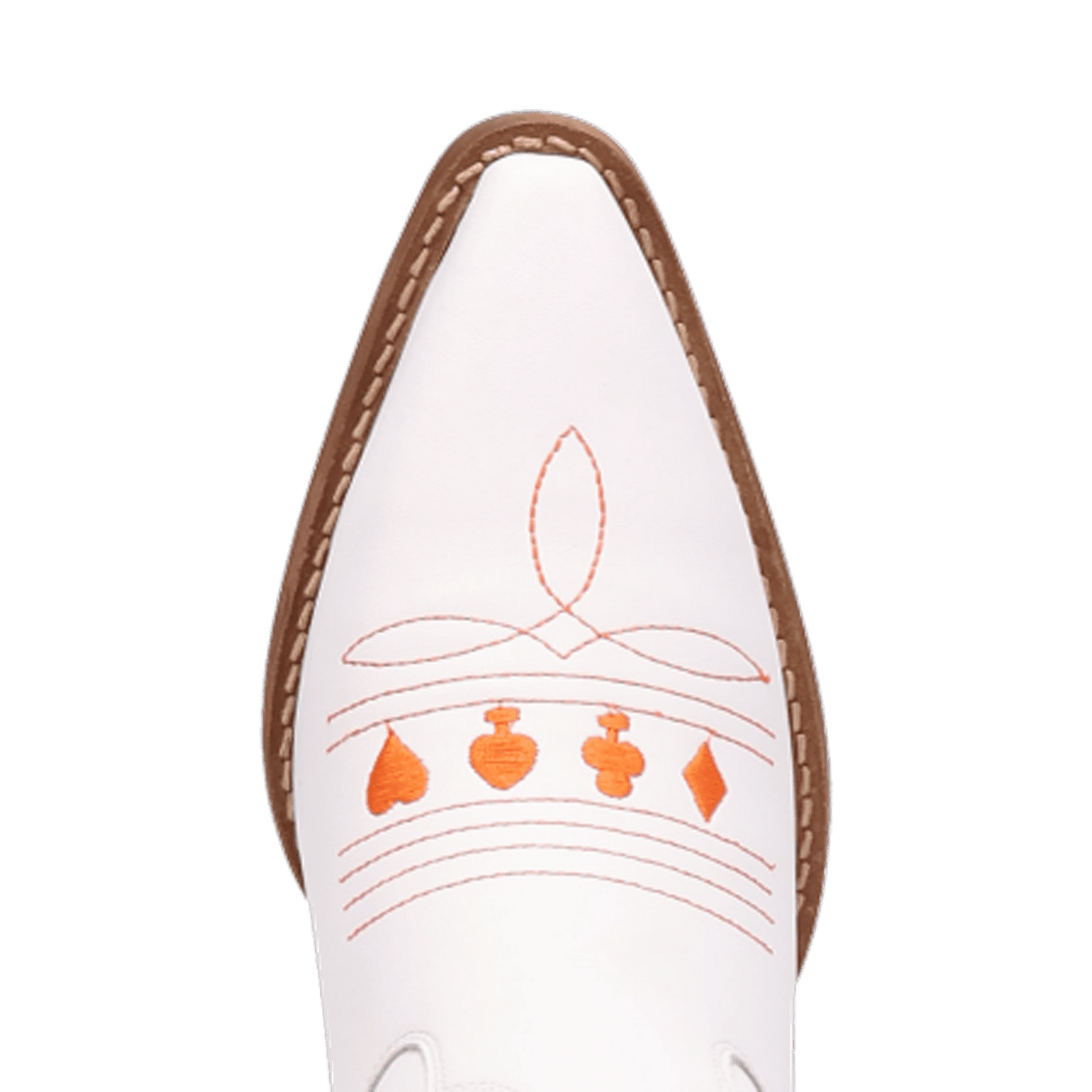 Women's Dingo Joker Leather Boot - White - DI2255-WH
