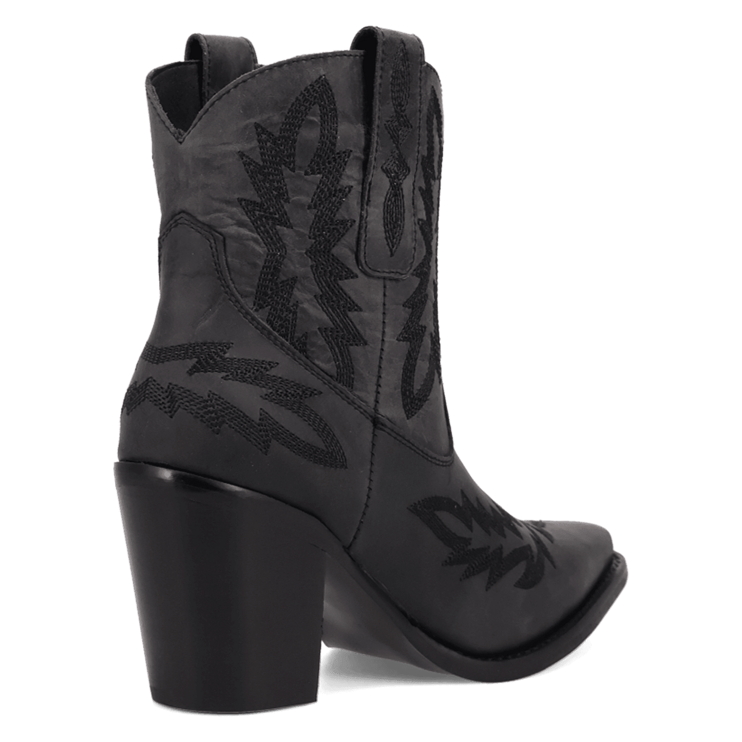 Women's Dingo Rocky Top Leather Bootie - Black - DI2272-BK