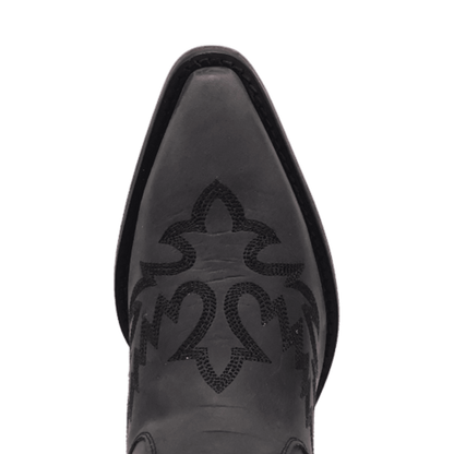 Women's Dingo Rocky Top Leather Bootie - Black - DI2272-BK