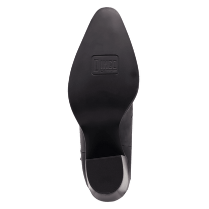 Women's Dingo Rocky Top Leather Bootie - Black - DI2272-BK