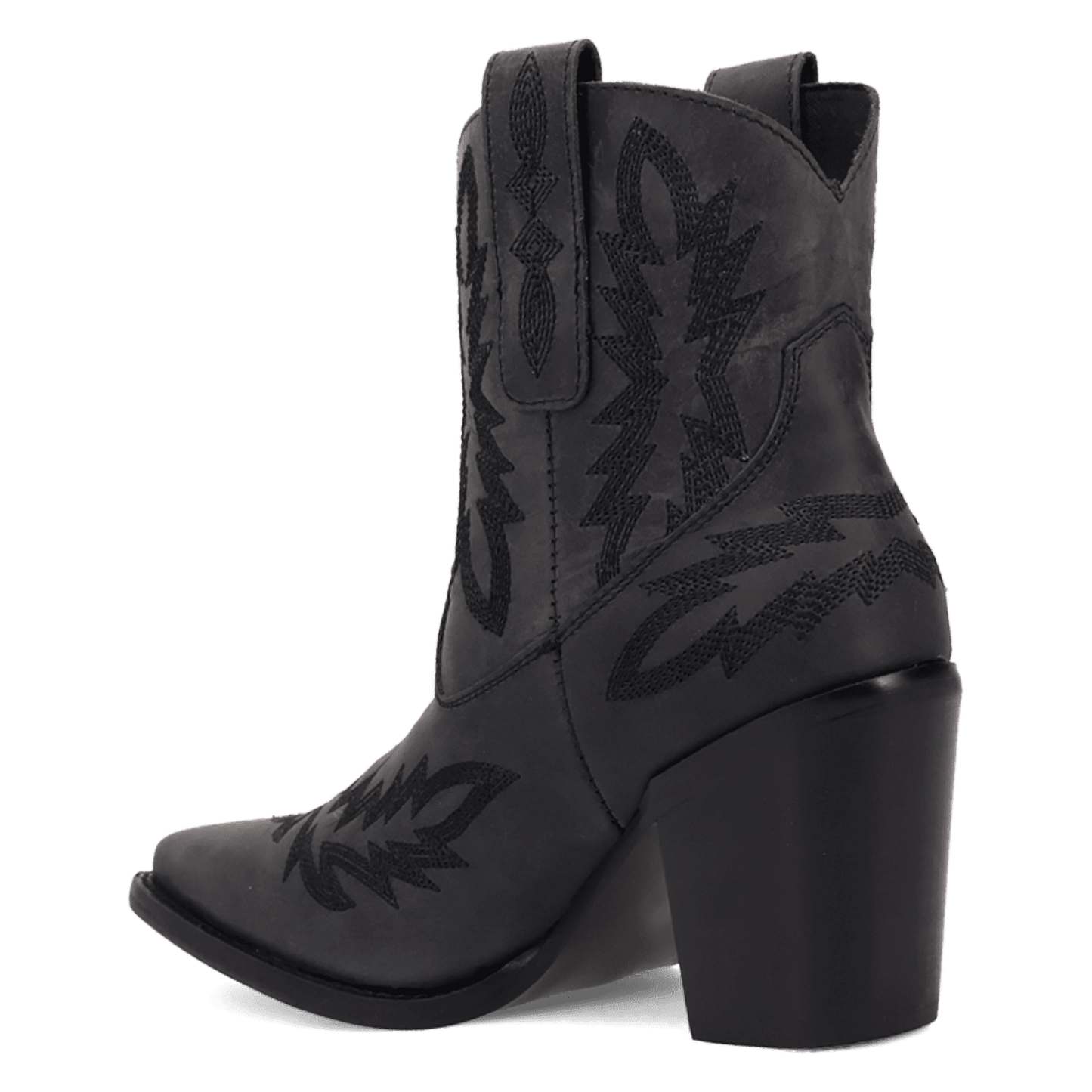 Women's Dingo Rocky Top Leather Bootie - Black - DI2272-BK
