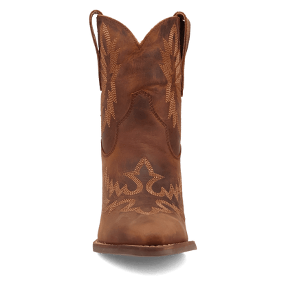 Women's Dingo Rocky Top Leather Bootie - Brown - DI2272-BN
