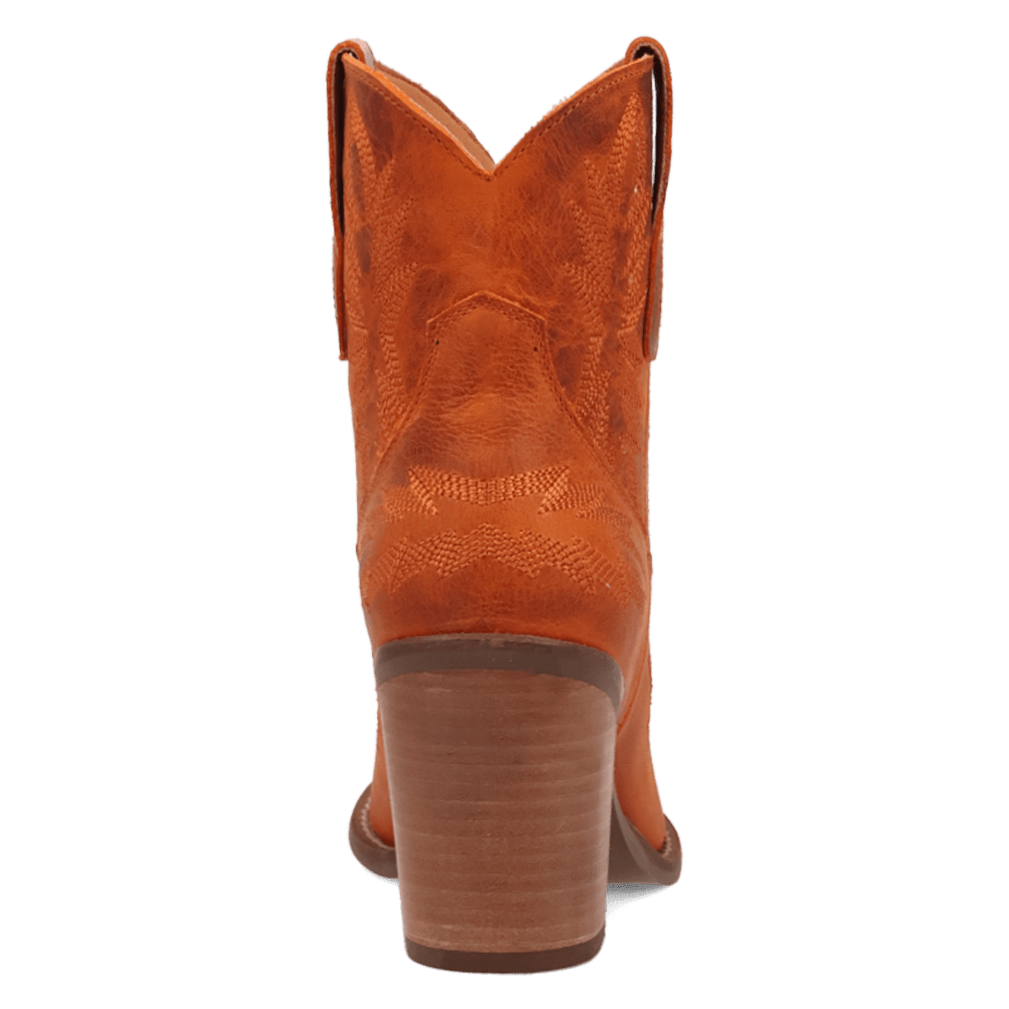 Women's Dingo Rocky Top Leather Bootie - Rust - DI2272-BN82