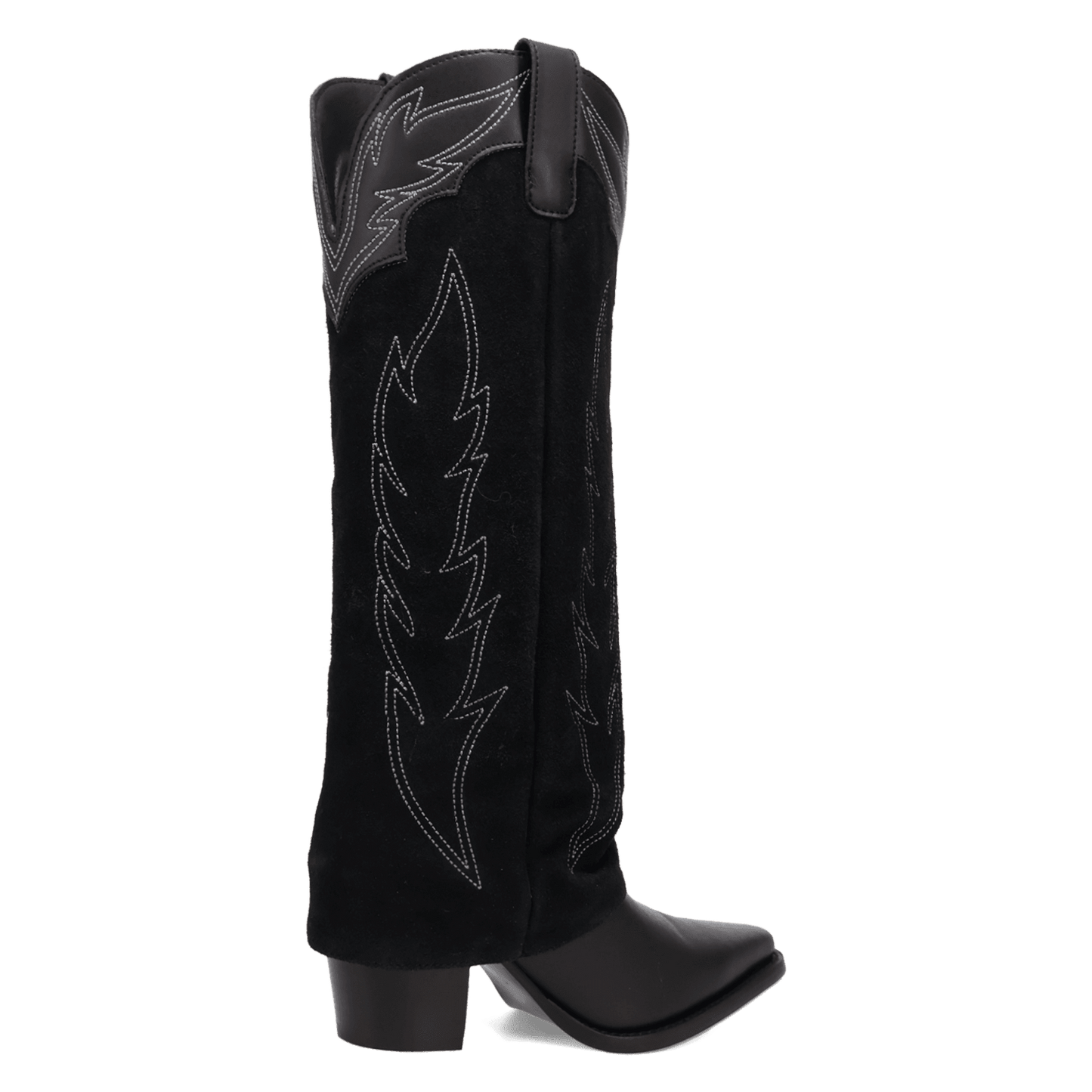 Women's Dingo Wild Fire  Leather Boot - Black - DI2280-BK