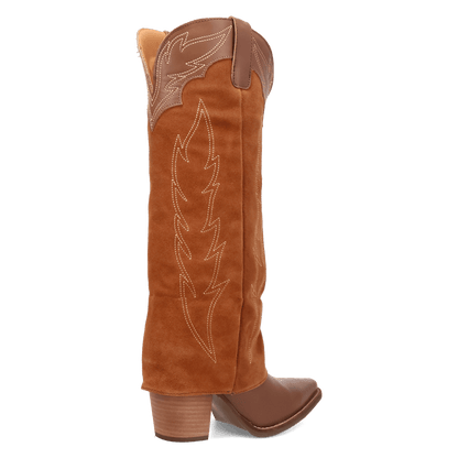 Women's Dingo Wild Fire  Leather Boot - Brown - DI2280-BN