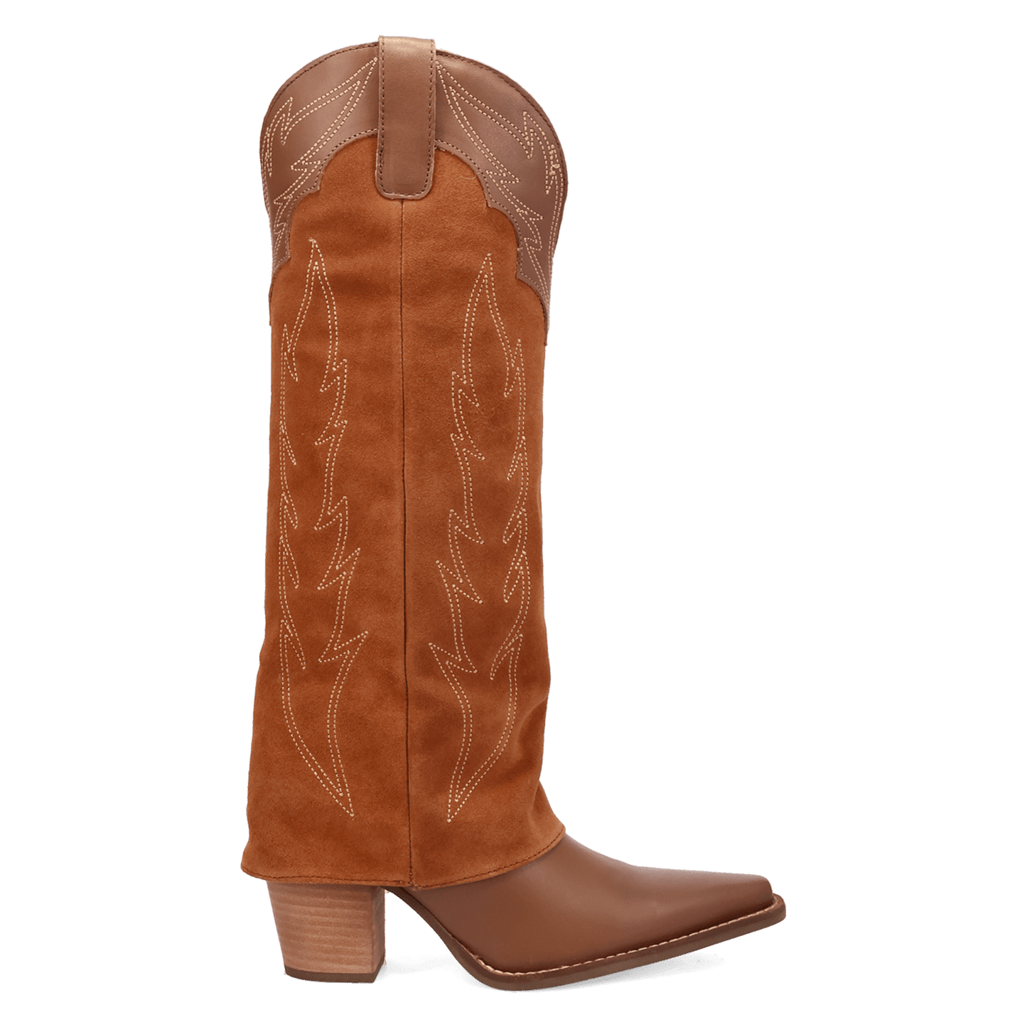 Women's Dingo Wild Fire  Leather Boot - Brown - DI2280-BN