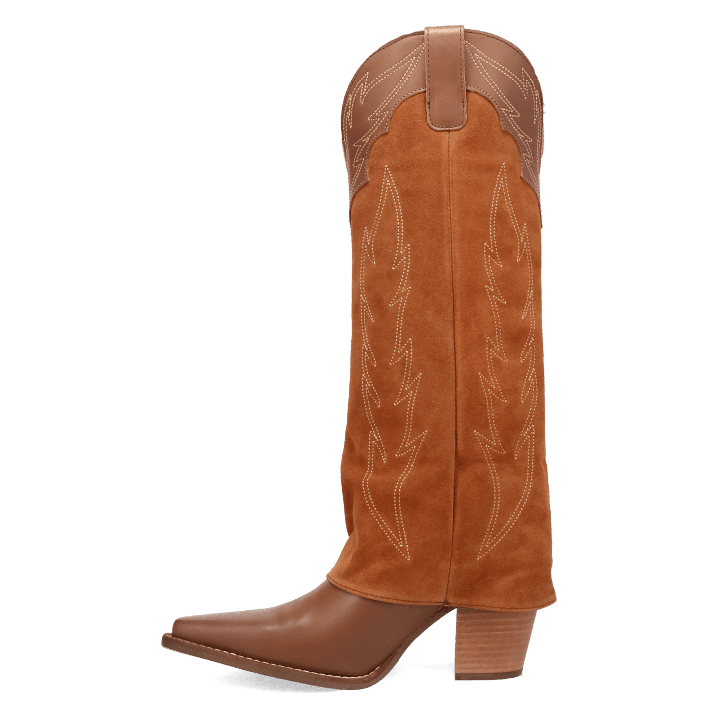 Women's Dingo Wild Fire  Leather Boot - Brown - DI2280-BN