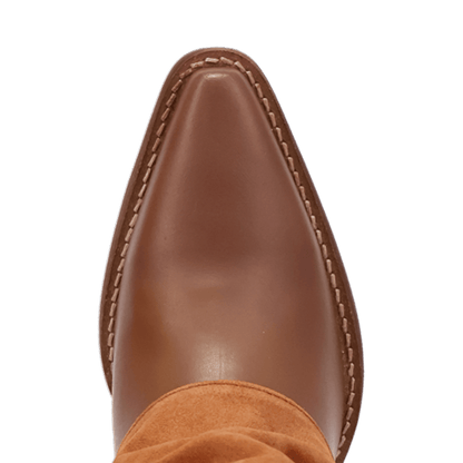 Women's Dingo Wild Fire  Leather Boot - Brown - DI2280-BN