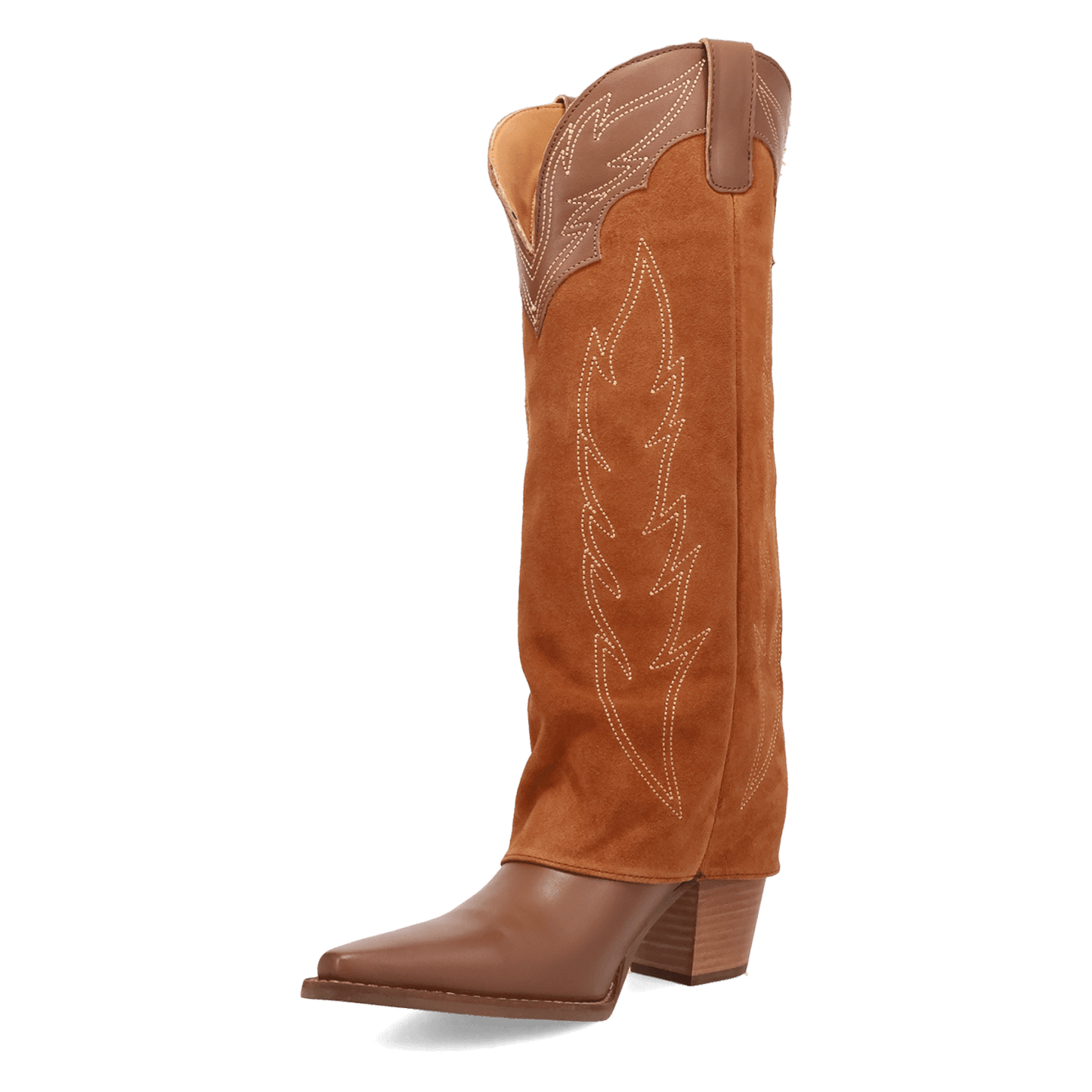 Women's Dingo Wild Fire  Leather Boot - Brown - DI2280-BN