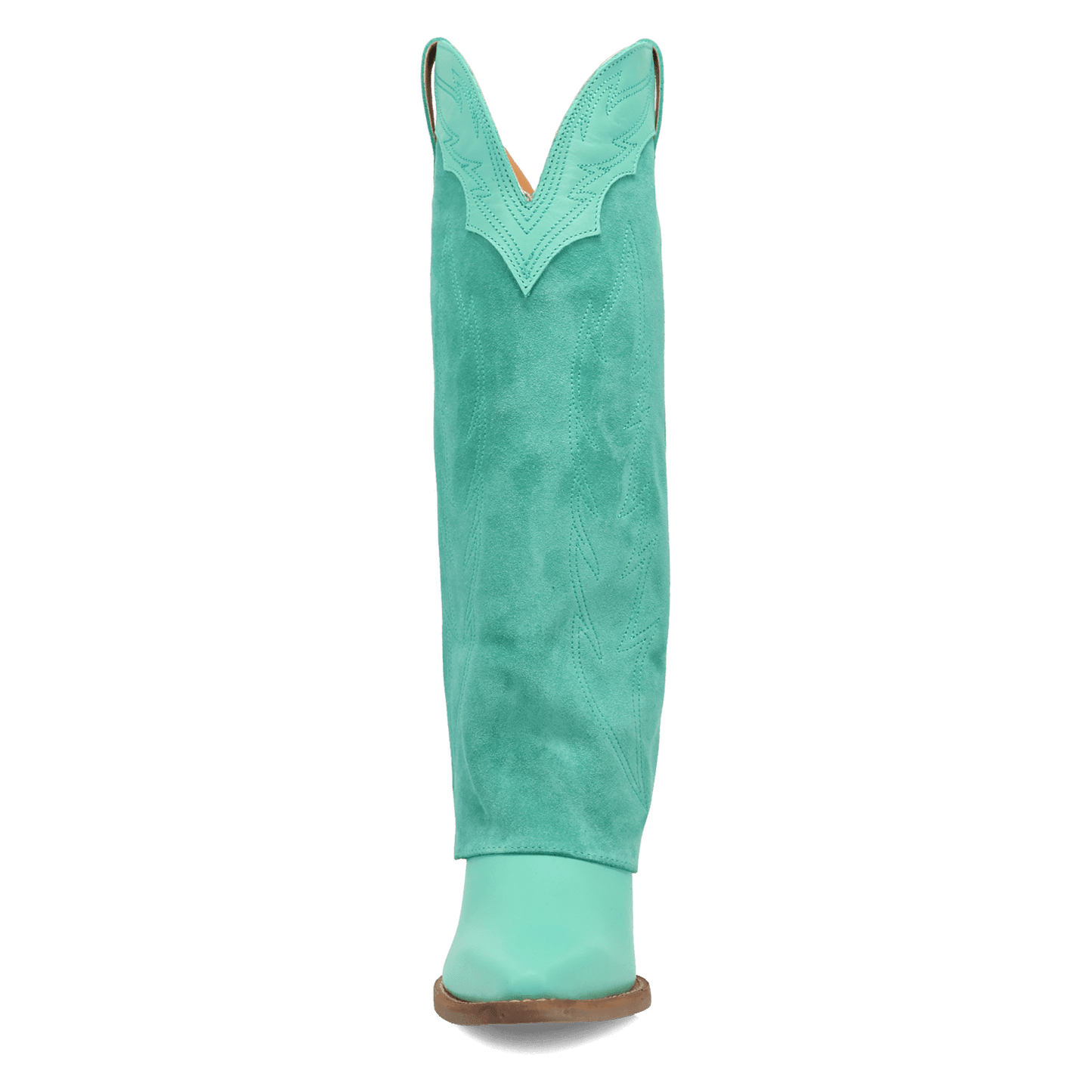 Women's Dingo Wild Fire  Leather Boot - Green - DI2280-GN