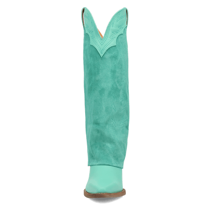 Women's Dingo Wild Fire  Leather Boot - Green - DI2280-GN