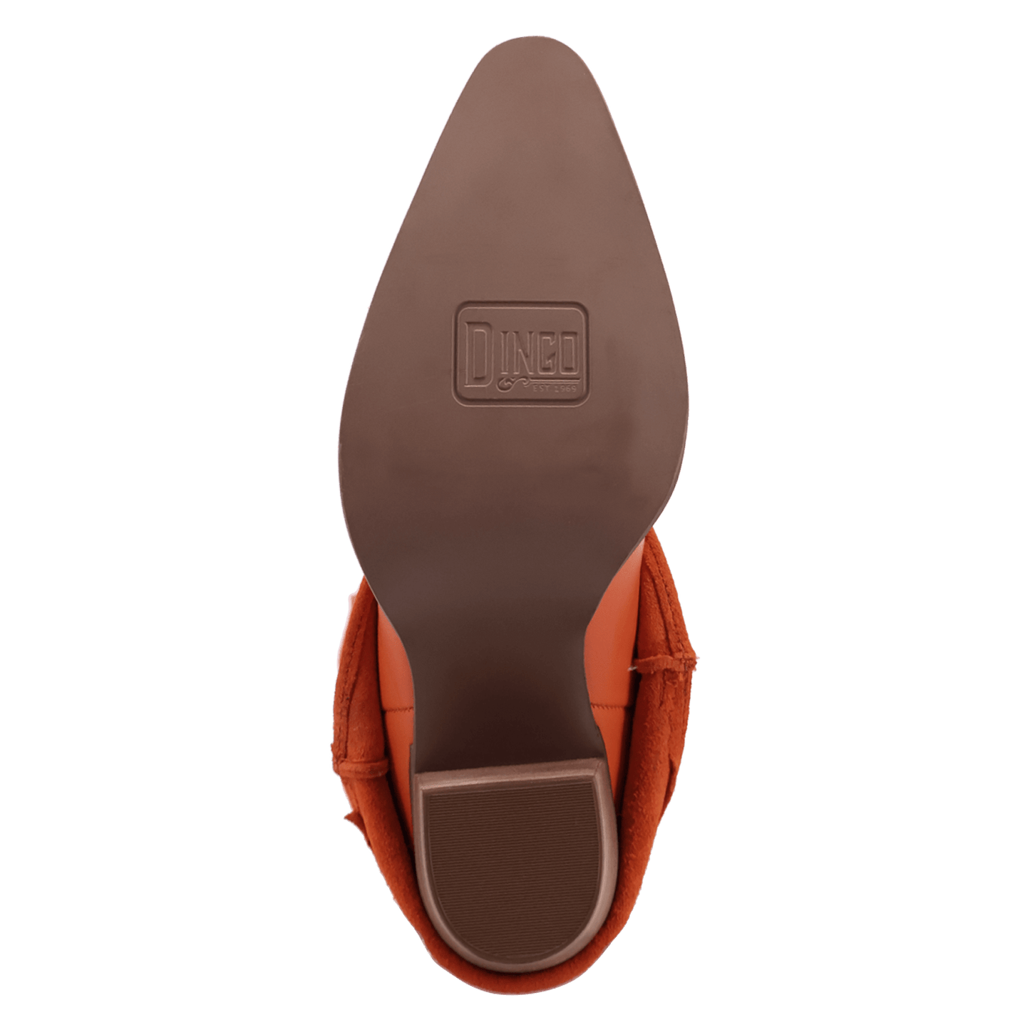 Women's Dingo Wild Fire  Leather Boot - Orange - DI2280-OR