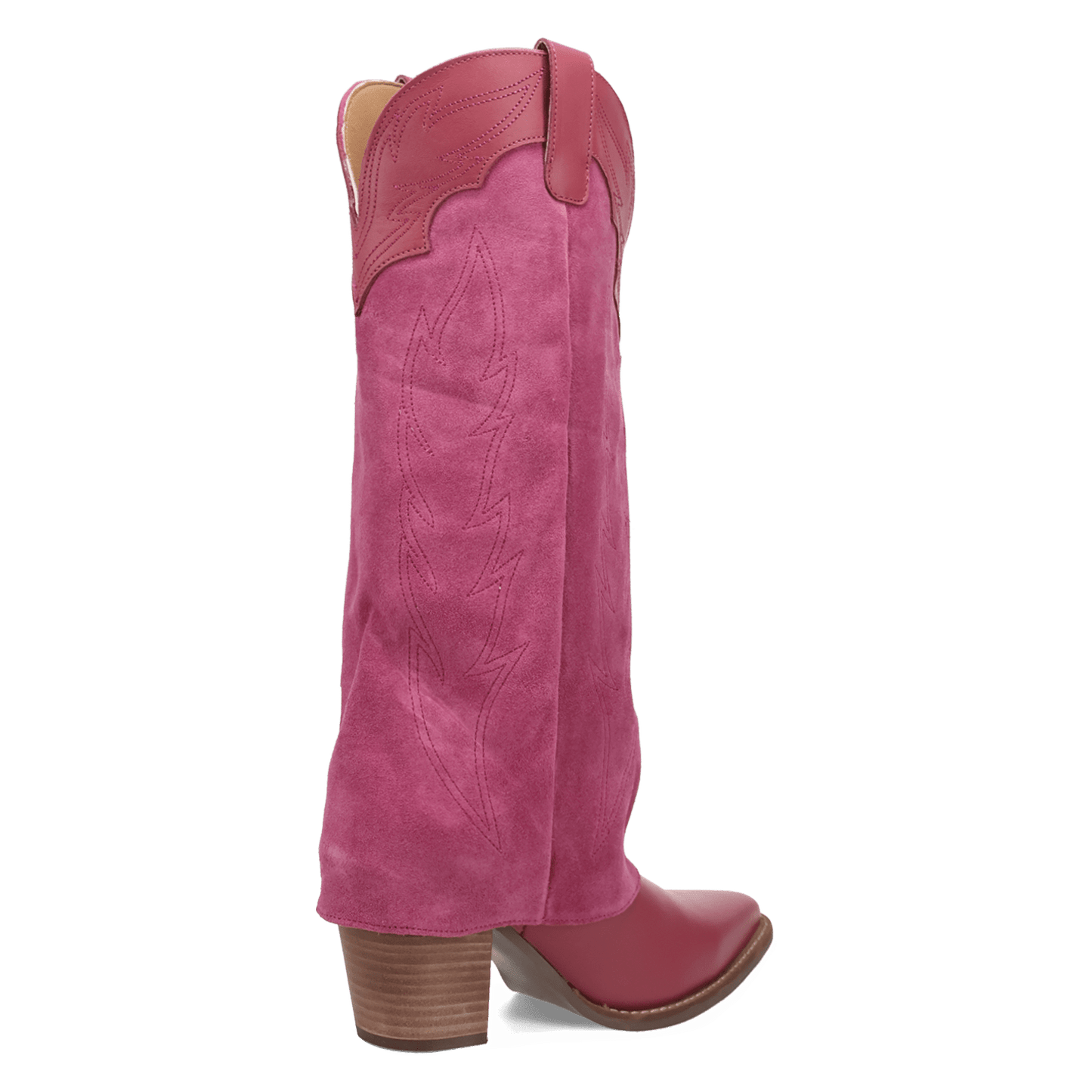 Women's Dingo Wild Fire  Leather Boot - Fuchsia - DI2280-PU6