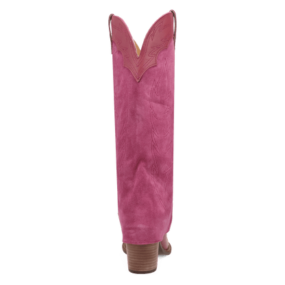 Women's Dingo Wild Fire  Leather Boot - Fuchsia - DI2280-PU6
