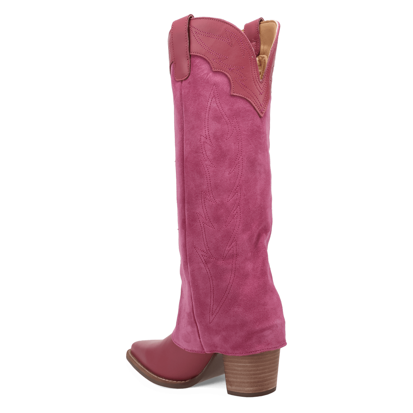 Women's Dingo Wild Fire  Leather Boot - Fuchsia - DI2280-PU6
