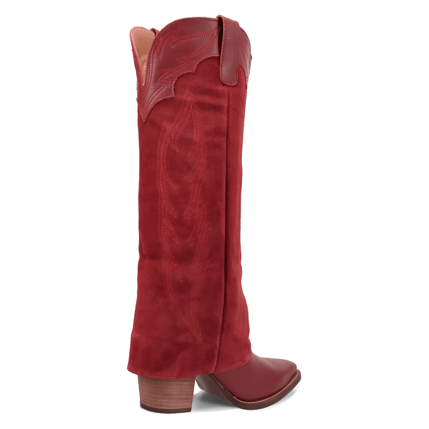 Women's Dingo Wild Fire  Leather Boot - Red - DI2280-RD