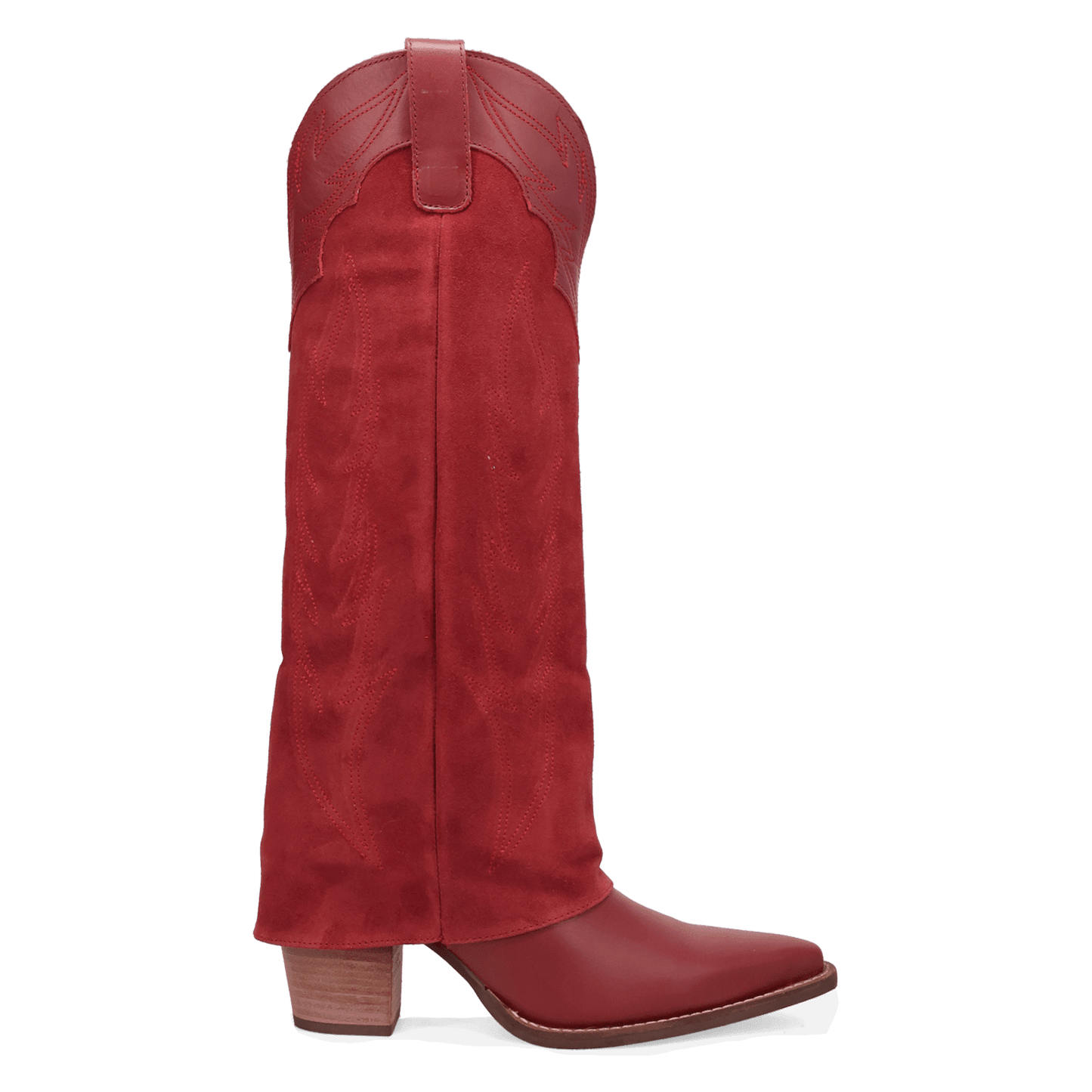 Women's Dingo Wild Fire  Leather Boot - Red - DI2280-RD
