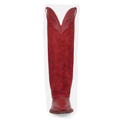Women's Dingo Wild Fire  Leather Boot - Red - DI2280-RD