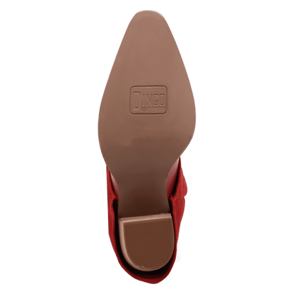 Women's Dingo Wild Fire  Leather Boot - Red - DI2280-RD