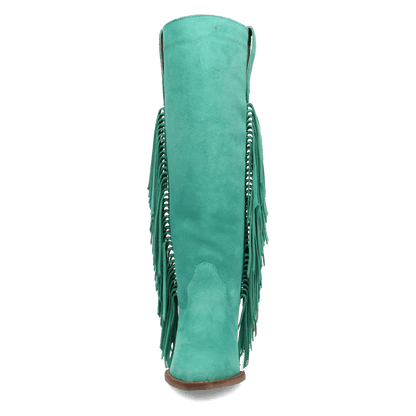 Women's Dingo Twister Leather Boot - Green - DI2282-GN
