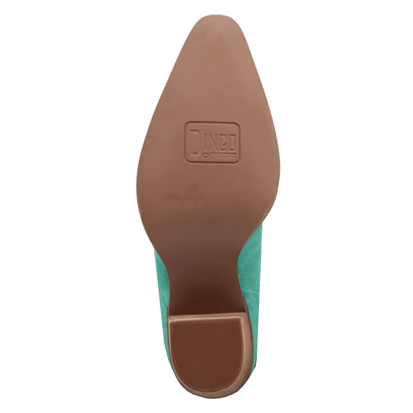 Women's Dingo Twister Leather Boot - Green - DI2282-GN