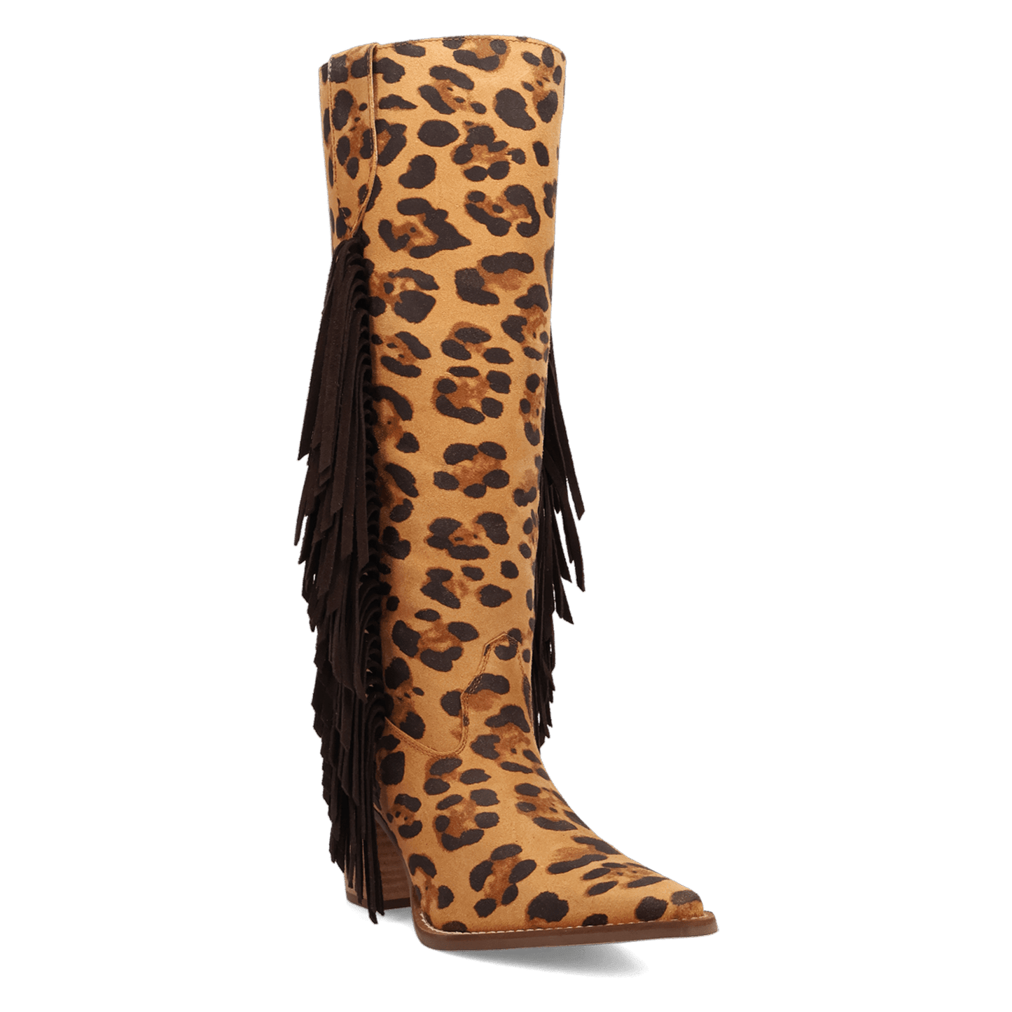 Women's Dingo Twister Leather Boot - Leopard - DI2282-MU5