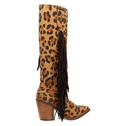 Women's Dingo Twister Leather Boot - Leopard - DI2282-MU5