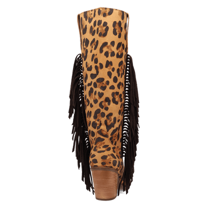 Women's Dingo Twister Leather Boot - Leopard - DI2282-MU5