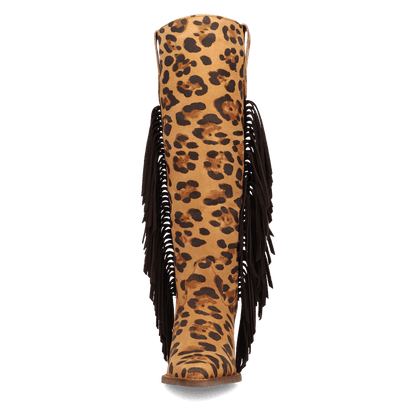 Women's Dingo Twister Leather Boot - Leopard - DI2282-MU5