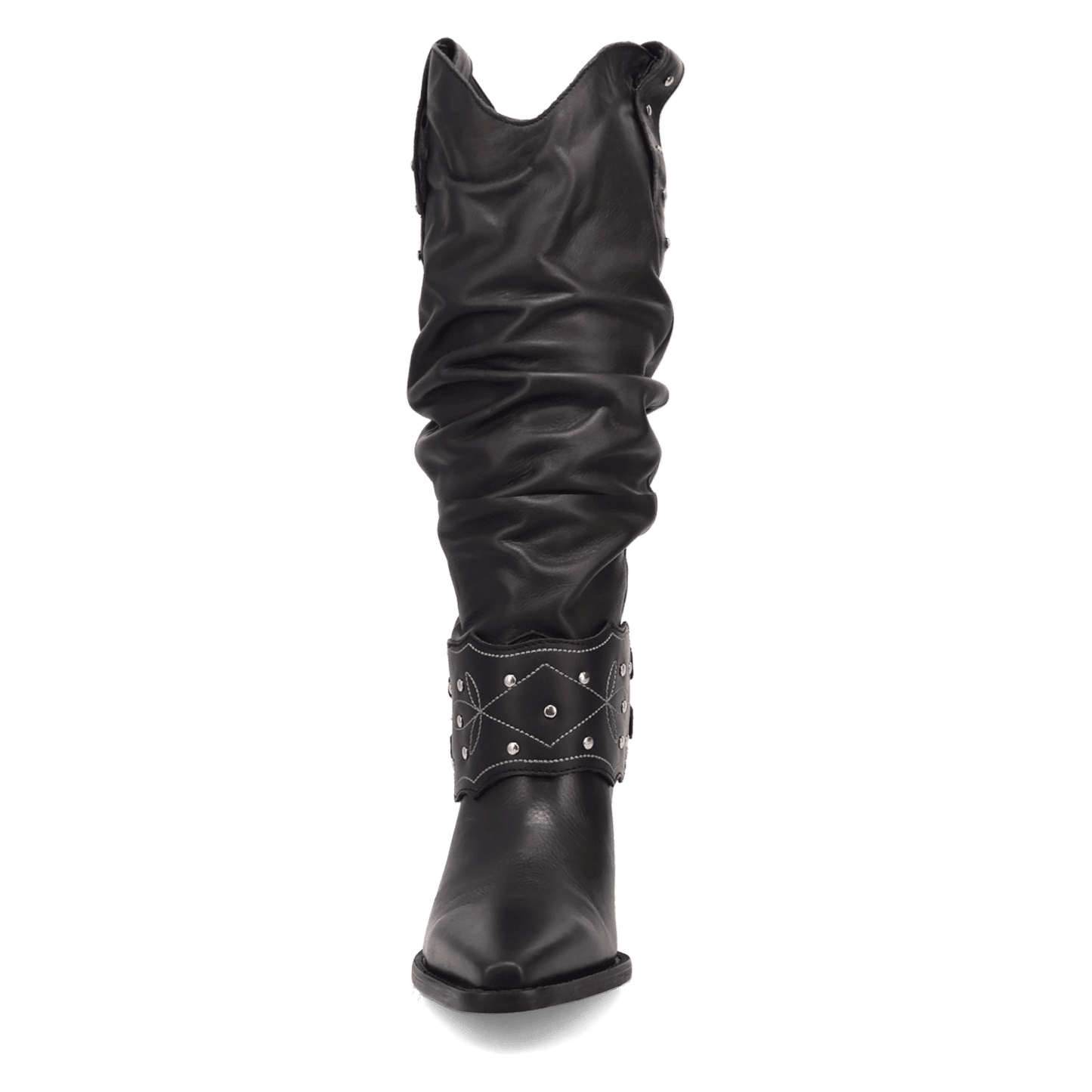 Women's Dingo Grit N' Grace Leather Boot - Black - DI2285-BK