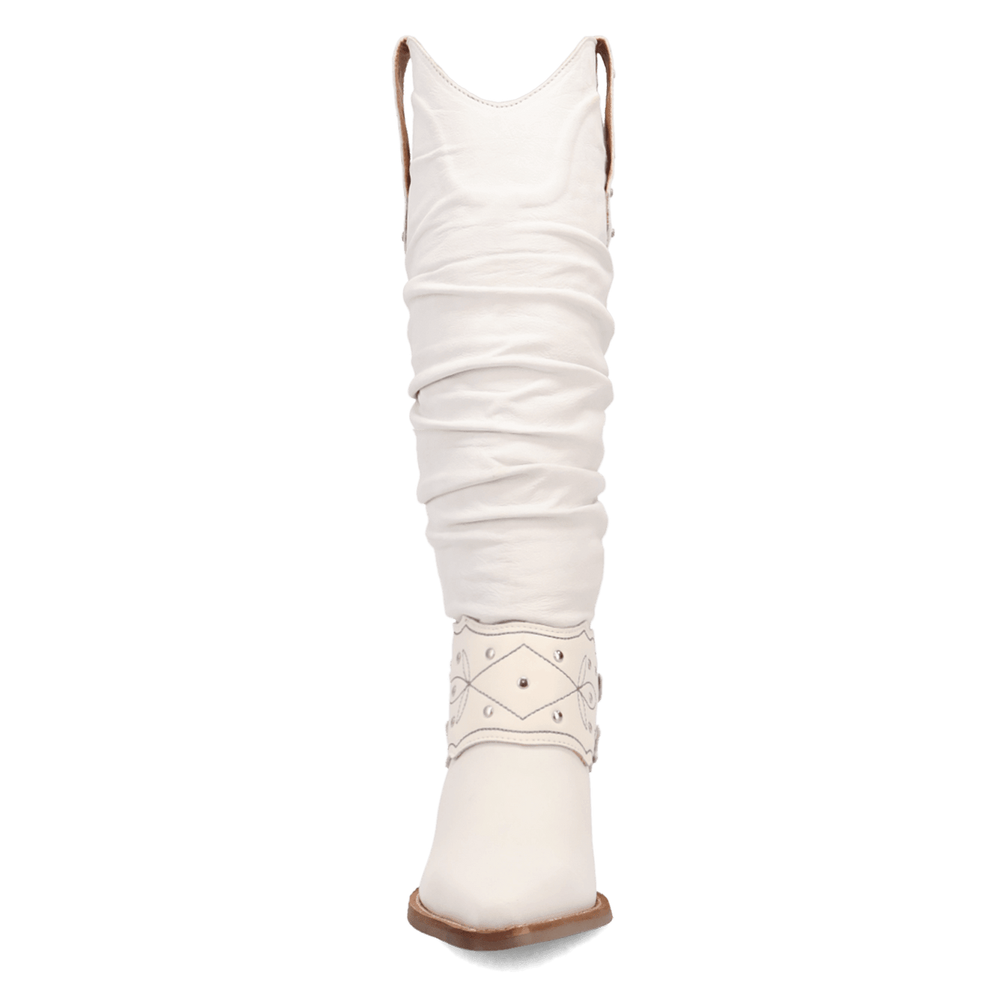 Women's Dingo Grit N' Grace Leather Boot - White - DI2285-WH