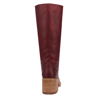 Women's Dingo Vagabond Leather Boot - Merlot - DI2287-RD16