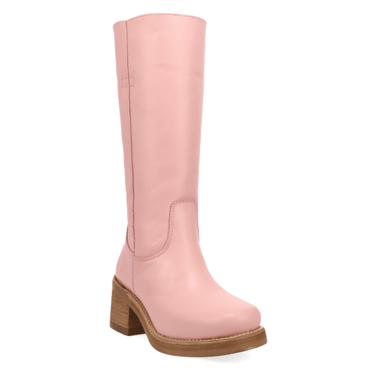 Women's Dingo Vagabond Leather Boot - Pink - DI2287-PK