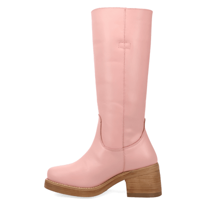 Women's Dingo Vagabond Leather Boot - Pink - DI2287-PK