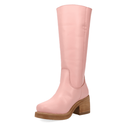 Women's Dingo Vagabond Leather Boot - Pink - DI2287-PK