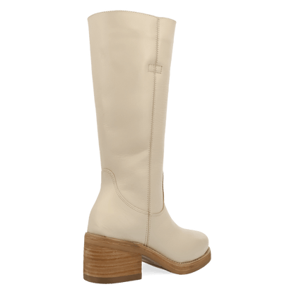 Women's Dingo Vagabond Leather Boot - White - DI2287-WH