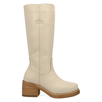 Women's Dingo Vagabond Leather Boot - White - DI2287-WH