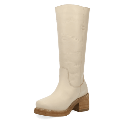 Women's Dingo Vagabond Leather Boot - White - DI2287-WH
