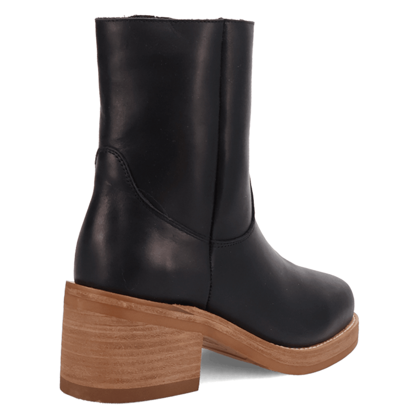 Women's Dingo Roxy Leather Bootie - Black - DI2290-BK