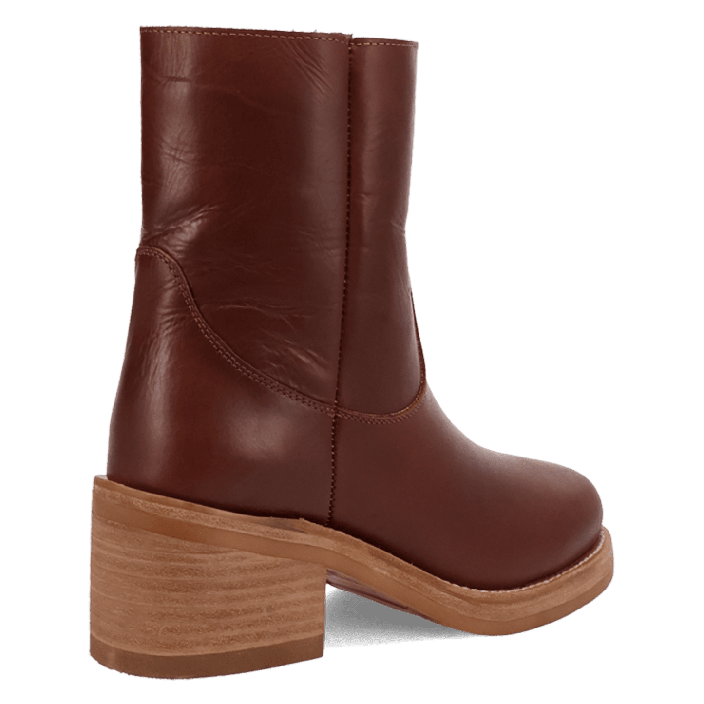Women's Dingo Roxy Leather Bootie - Brown - DI2290-BN