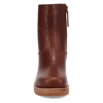 Women's Dingo Roxy Leather Bootie - Brown - DI2290-BN